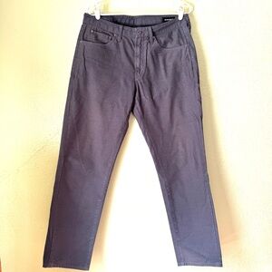 Bonobos Slim Fit Five Pocket Herringbone Pants in Grey